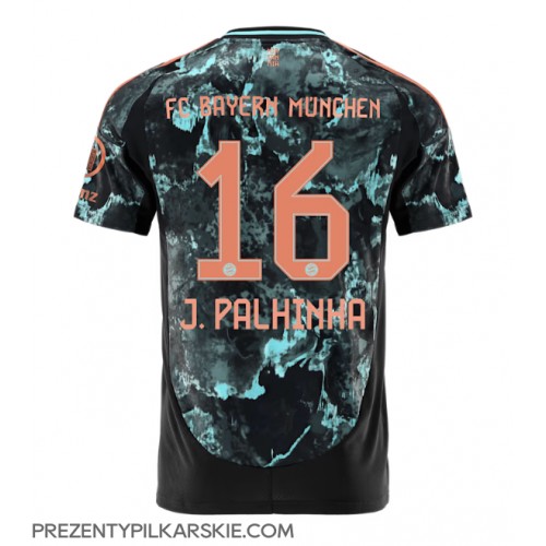 Stroje piłkarskie Bayern Munich Joao Palhinha #16 Koszulka Wyjazdowej 2024-25 Krótki Rękaw